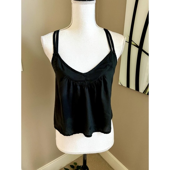 NWT Hollister gray crop top blouse size S - Picture 1 of 4